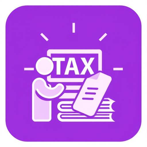 Icon representing tax preparation services