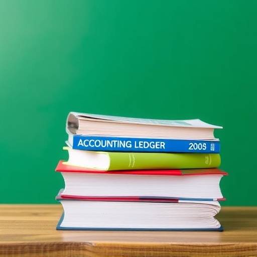 Image of accounting ledger books