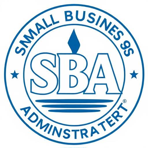 Stylized icon of the Small Business Administration (SBA) logo